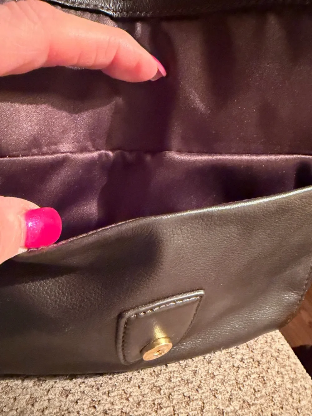 Coach Campbell Bag F25150 Leather Crossbody Purse Excellent Condition - Picture 4 of 7